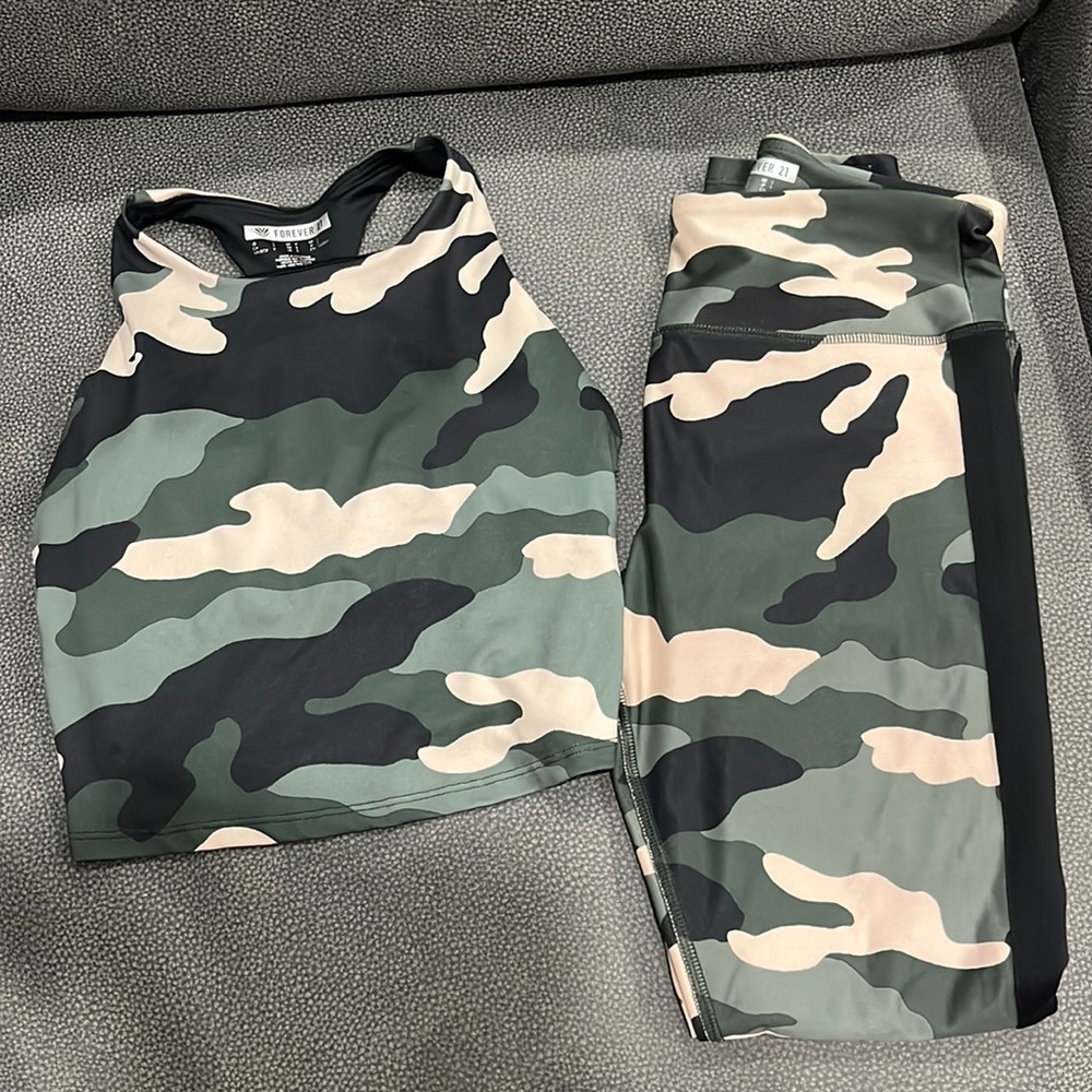 Set camo size Small black olive